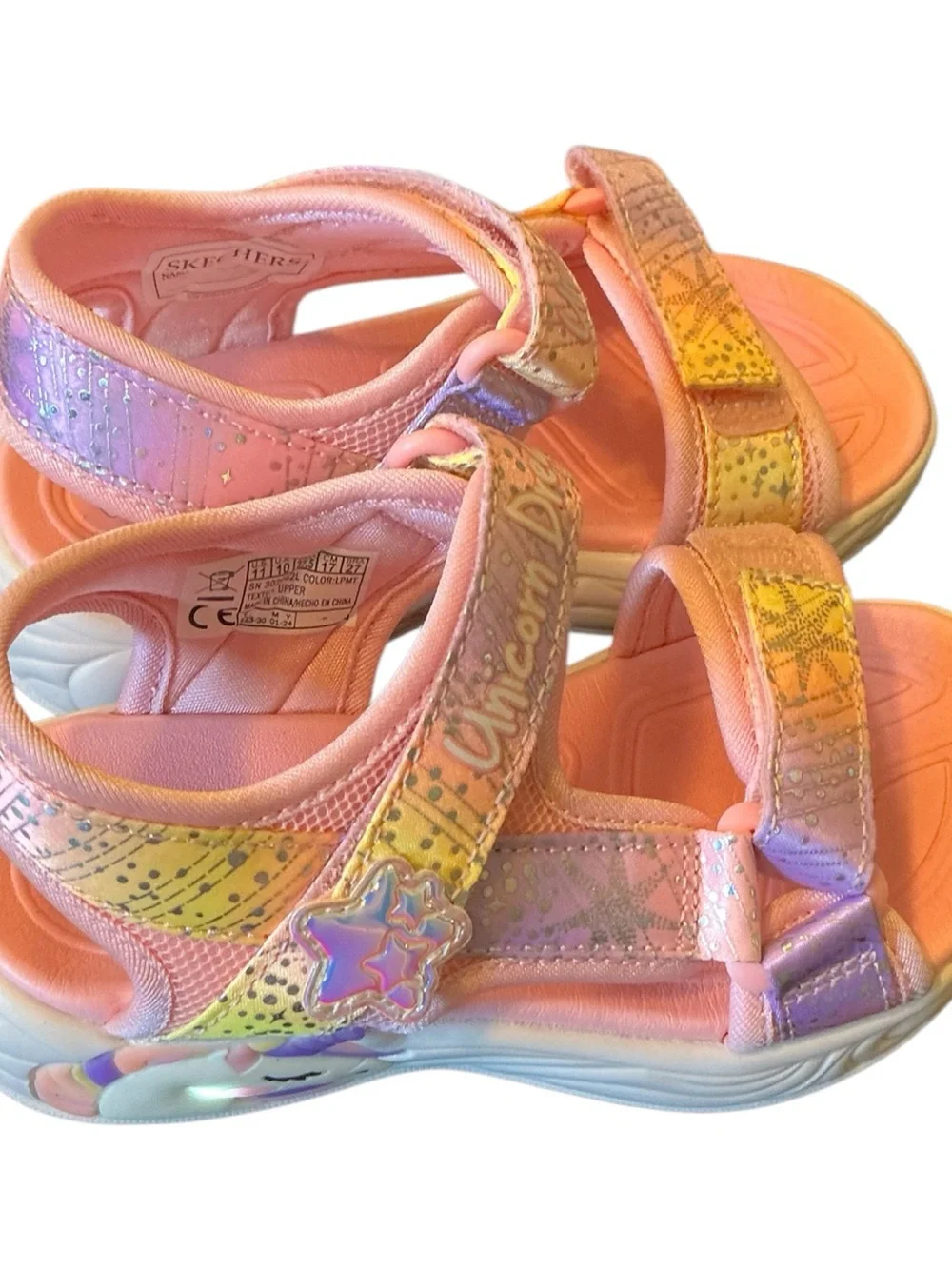 Skechers colorful sandals